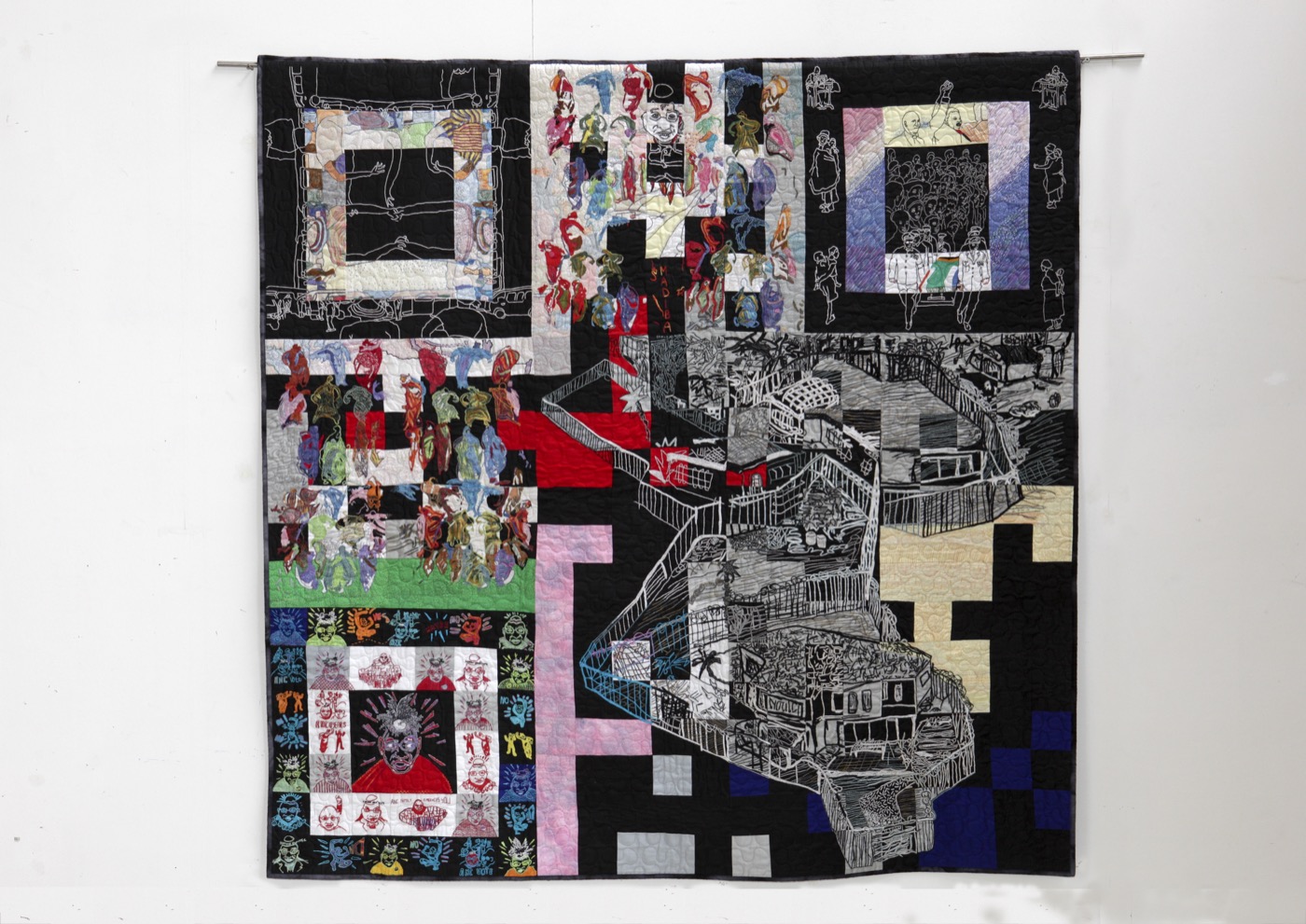 Madiba & Ubuntu — Intuthuko panels, Contextile 2020
